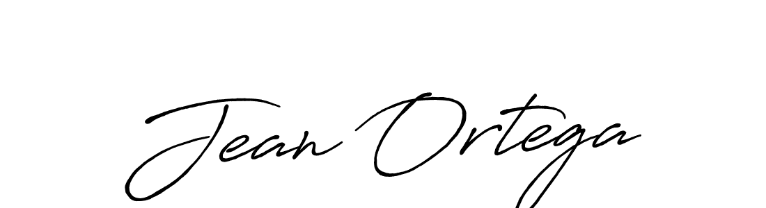 Design your own signature with our free online signature maker. With this signature software, you can create a handwritten (Antro_Vectra_Bolder) signature for name Jean Ortega. Jean Ortega signature style 7 images and pictures png