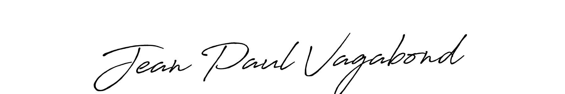 How to make Jean Paul Vagabond signature? Antro_Vectra_Bolder is a professional autograph style. Create handwritten signature for Jean Paul Vagabond name. Jean Paul Vagabond signature style 7 images and pictures png