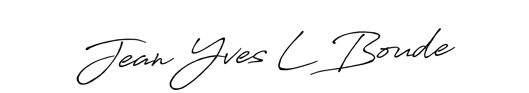 You should practise on your own different ways (Antro_Vectra_Bolder) to write your name (Jean Yves L Boude) in signature. don't let someone else do it for you. Jean Yves L Boude signature style 7 images and pictures png