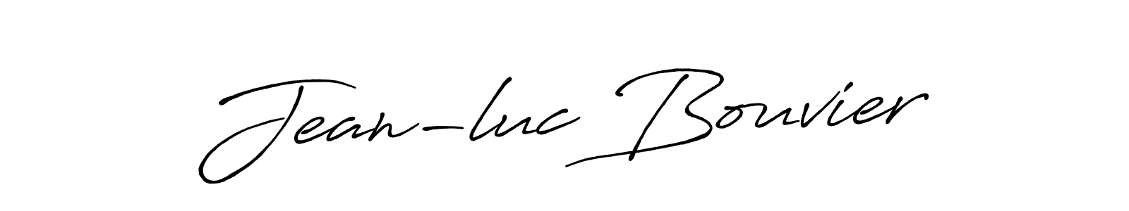 It looks lik you need a new signature style for name Jean-luc Bouvier. Design unique handwritten (Antro_Vectra_Bolder) signature with our free signature maker in just a few clicks. Jean-luc Bouvier signature style 7 images and pictures png