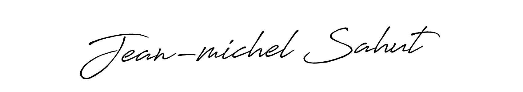 if you are searching for the best signature style for your name Jean-michel Sahut. so please give up your signature search. here we have designed multiple signature styles  using Antro_Vectra_Bolder. Jean-michel Sahut signature style 7 images and pictures png