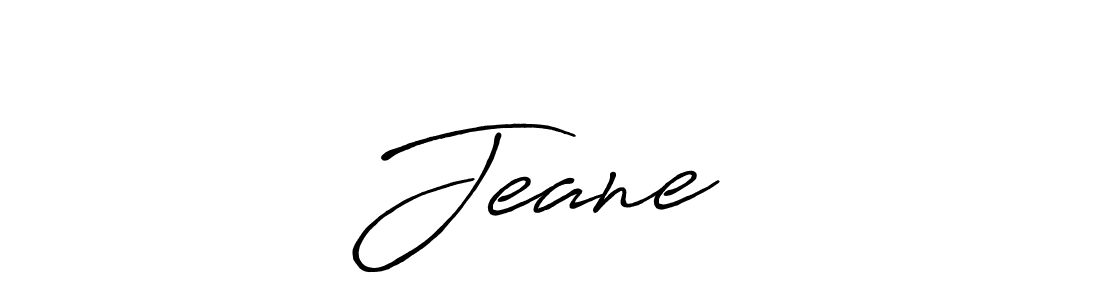 This is the best signature style for the Jeane❤️ name. Also you like these signature font (Antro_Vectra_Bolder). Mix name signature. Jeane❤️ signature style 7 images and pictures png