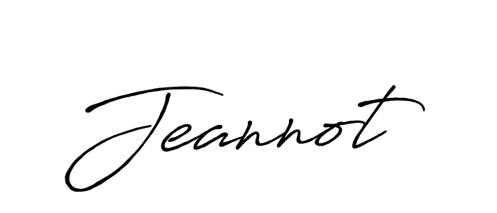 Design your own signature with our free online signature maker. With this signature software, you can create a handwritten (Antro_Vectra_Bolder) signature for name Jeannot. Jeannot signature style 7 images and pictures png