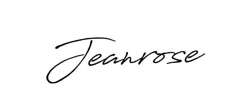 This is the best signature style for the Jeanrose name. Also you like these signature font (Antro_Vectra_Bolder). Mix name signature. Jeanrose signature style 7 images and pictures png