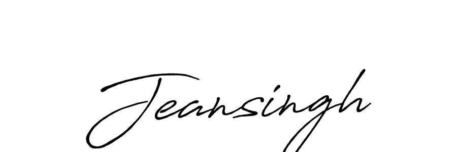 You should practise on your own different ways (Antro_Vectra_Bolder) to write your name (Jeansingh) in signature. don't let someone else do it for you. Jeansingh signature style 7 images and pictures png
