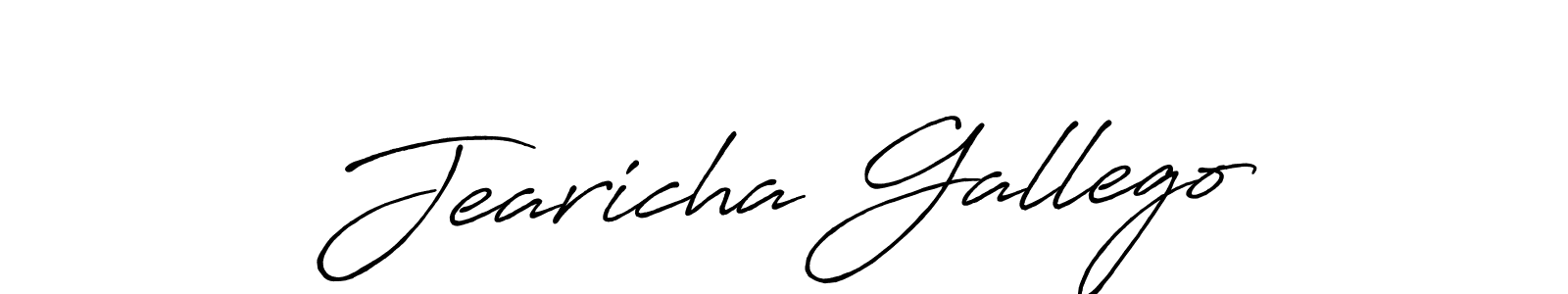 Similarly Antro_Vectra_Bolder is the best handwritten signature design. Signature creator online .You can use it as an online autograph creator for name Jearicha Gallego. Jearicha Gallego signature style 7 images and pictures png