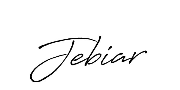 Make a beautiful signature design for name Jebiar. With this signature (Antro_Vectra_Bolder) style, you can create a handwritten signature for free. Jebiar signature style 7 images and pictures png