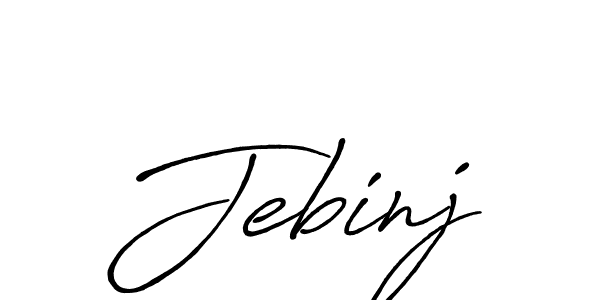 How to Draw Jebinj signature style? Antro_Vectra_Bolder is a latest design signature styles for name Jebinj. Jebinj signature style 7 images and pictures png