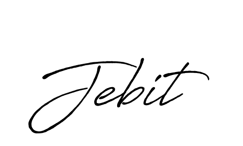 The best way (Antro_Vectra_Bolder) to make a short signature is to pick only two or three words in your name. The name Jebit include a total of six letters. For converting this name. Jebit signature style 7 images and pictures png