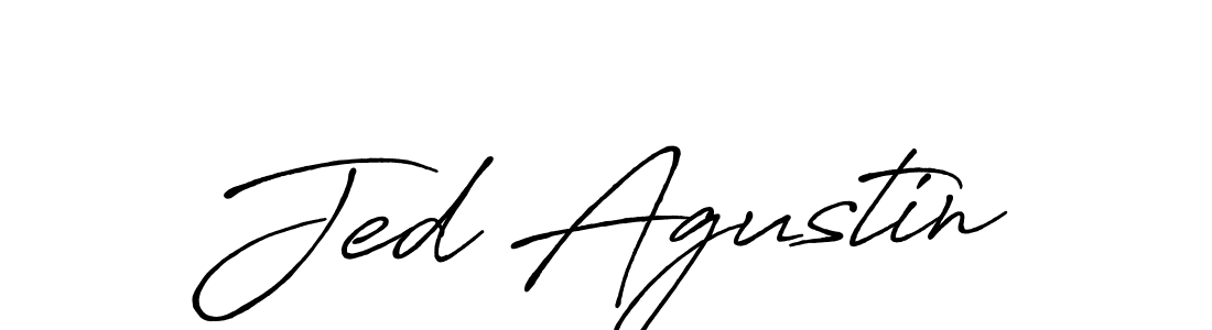 Once you've used our free online signature maker to create your best signature Antro_Vectra_Bolder style, it's time to enjoy all of the benefits that Jed Agustin name signing documents. Jed Agustin signature style 7 images and pictures png