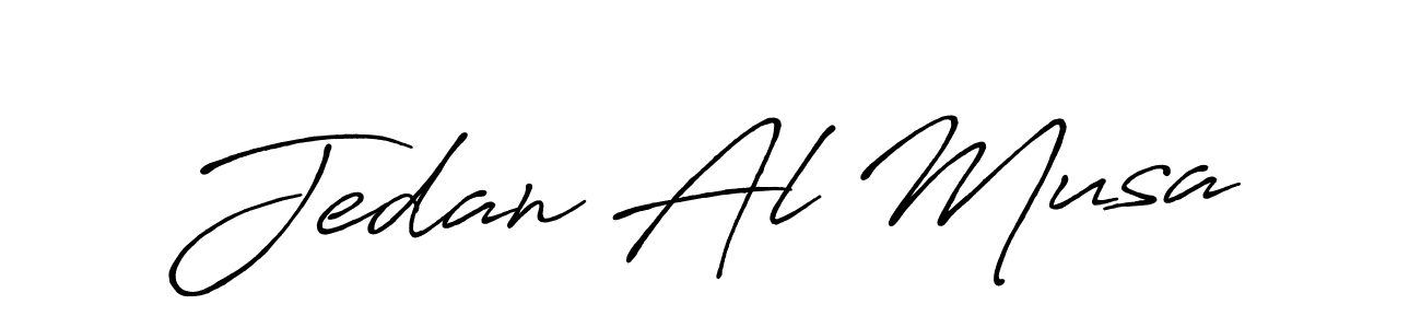 You can use this online signature creator to create a handwritten signature for the name Jedan Al Musa. This is the best online autograph maker. Jedan Al Musa signature style 7 images and pictures png