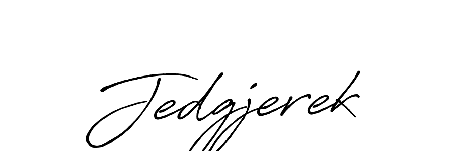 Use a signature maker to create a handwritten signature online. With this signature software, you can design (Antro_Vectra_Bolder) your own signature for name Jedgjerek. Jedgjerek signature style 7 images and pictures png