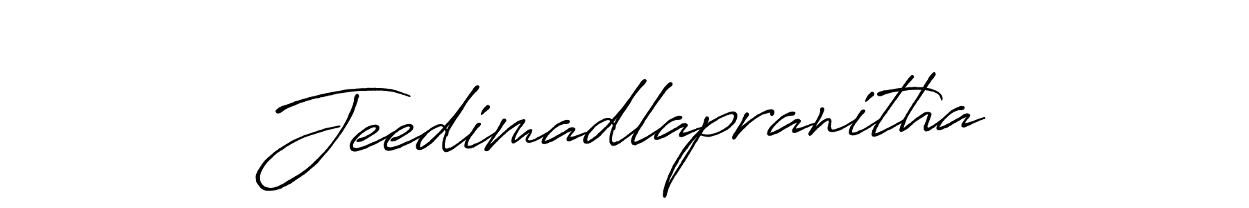 Similarly Antro_Vectra_Bolder is the best handwritten signature design. Signature creator online .You can use it as an online autograph creator for name Jeedimadlapranitha. Jeedimadlapranitha signature style 7 images and pictures png