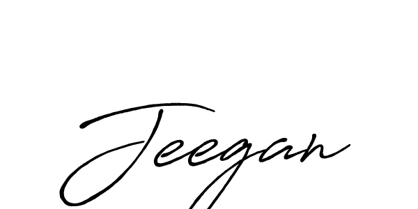 Use a signature maker to create a handwritten signature online. With this signature software, you can design (Antro_Vectra_Bolder) your own signature for name Jeegan. Jeegan signature style 7 images and pictures png