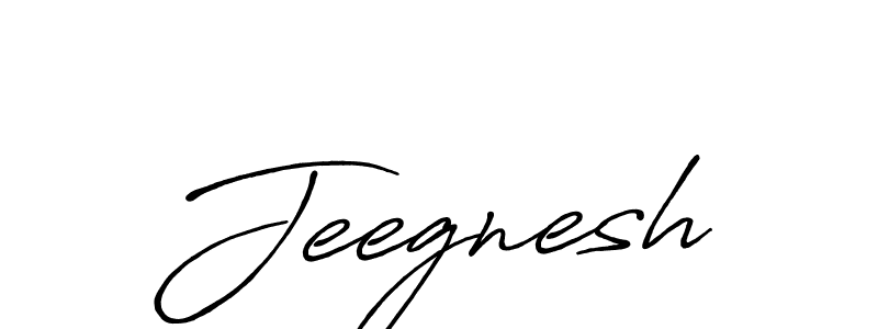 Create a beautiful signature design for name Jeegnesh. With this signature (Antro_Vectra_Bolder) fonts, you can make a handwritten signature for free. Jeegnesh signature style 7 images and pictures png