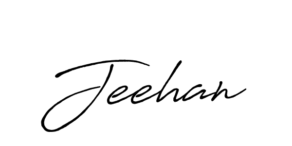 Create a beautiful signature design for name Jeehan. With this signature (Antro_Vectra_Bolder) fonts, you can make a handwritten signature for free. Jeehan signature style 7 images and pictures png