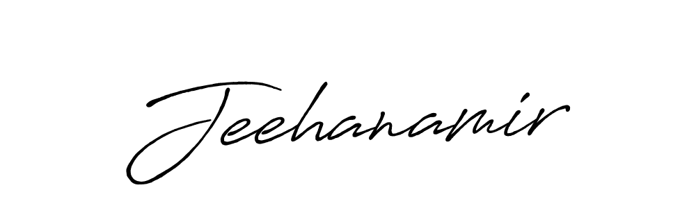 It looks lik you need a new signature style for name Jeehanamir. Design unique handwritten (Antro_Vectra_Bolder) signature with our free signature maker in just a few clicks. Jeehanamir signature style 7 images and pictures png