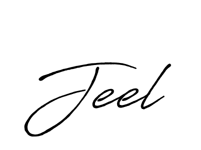 The best way (Antro_Vectra_Bolder) to make a short signature is to pick only two or three words in your name. The name Jeel include a total of six letters. For converting this name. Jeel signature style 7 images and pictures png