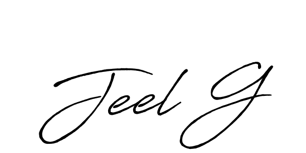 You can use this online signature creator to create a handwritten signature for the name Jeel G. This is the best online autograph maker. Jeel G signature style 7 images and pictures png