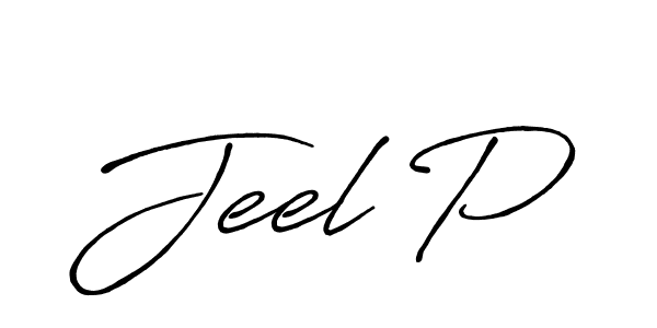 How to Draw Jeel P signature style? Antro_Vectra_Bolder is a latest design signature styles for name Jeel P. Jeel P signature style 7 images and pictures png