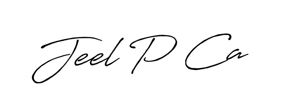 It looks lik you need a new signature style for name Jeel P Ca. Design unique handwritten (Antro_Vectra_Bolder) signature with our free signature maker in just a few clicks. Jeel P Ca signature style 7 images and pictures png