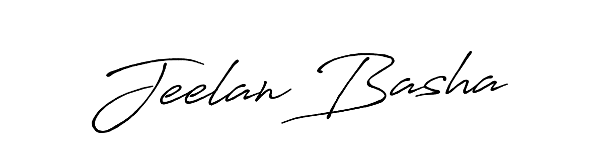 Antro_Vectra_Bolder is a professional signature style that is perfect for those who want to add a touch of class to their signature. It is also a great choice for those who want to make their signature more unique. Get Jeelan Basha name to fancy signature for free. Jeelan Basha signature style 7 images and pictures png