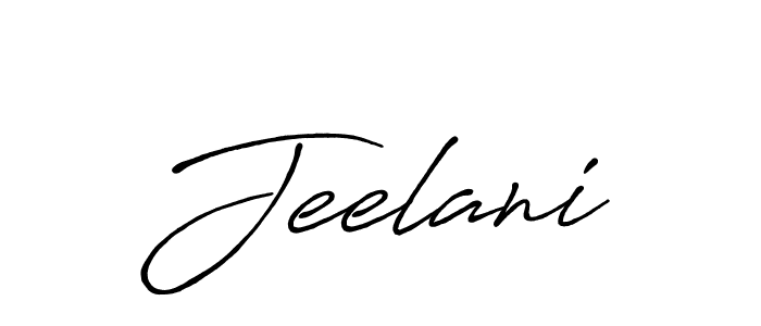 if you are searching for the best signature style for your name Jeelani. so please give up your signature search. here we have designed multiple signature styles  using Antro_Vectra_Bolder. Jeelani signature style 7 images and pictures png