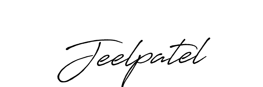 You should practise on your own different ways (Antro_Vectra_Bolder) to write your name (Jeelpatel) in signature. don't let someone else do it for you. Jeelpatel signature style 7 images and pictures png