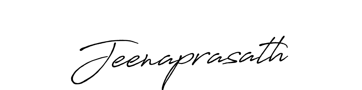 How to make Jeenaprasath signature? Antro_Vectra_Bolder is a professional autograph style. Create handwritten signature for Jeenaprasath name. Jeenaprasath signature style 7 images and pictures png