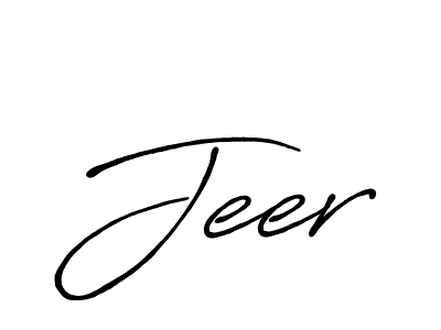 How to Draw Jeer signature style? Antro_Vectra_Bolder is a latest design signature styles for name Jeer. Jeer signature style 7 images and pictures png