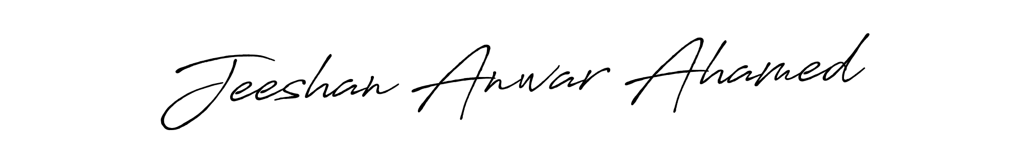 You should practise on your own different ways (Antro_Vectra_Bolder) to write your name (Jeeshan Anwar Ahamed) in signature. don't let someone else do it for you. Jeeshan Anwar Ahamed signature style 7 images and pictures png