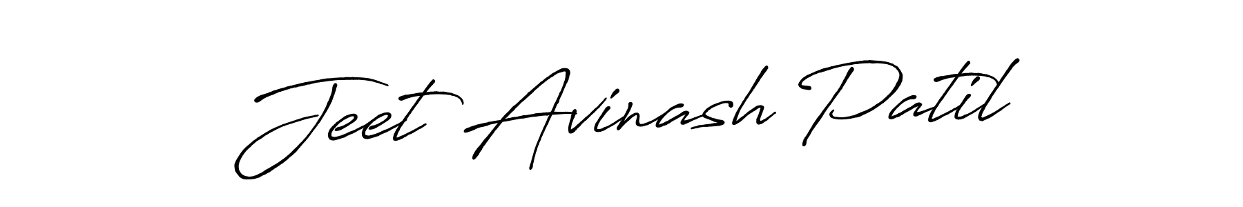 Use a signature maker to create a handwritten signature online. With this signature software, you can design (Antro_Vectra_Bolder) your own signature for name Jeet Avinash Patil. Jeet Avinash Patil signature style 7 images and pictures png