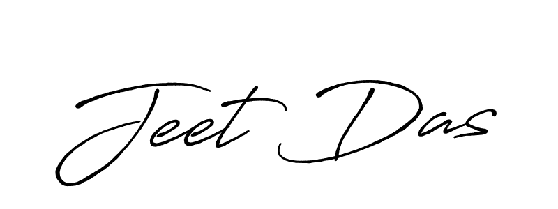 Also we have Jeet Das name is the best signature style. Create professional handwritten signature collection using Antro_Vectra_Bolder autograph style. Jeet Das signature style 7 images and pictures png