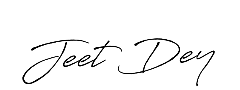You should practise on your own different ways (Antro_Vectra_Bolder) to write your name (Jeet Dey) in signature. don't let someone else do it for you. Jeet Dey signature style 7 images and pictures png