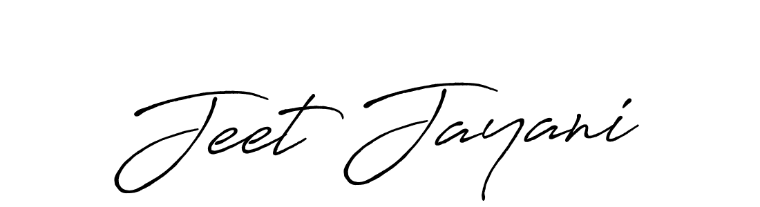 Antro_Vectra_Bolder is a professional signature style that is perfect for those who want to add a touch of class to their signature. It is also a great choice for those who want to make their signature more unique. Get Jeet Jayani name to fancy signature for free. Jeet Jayani signature style 7 images and pictures png
