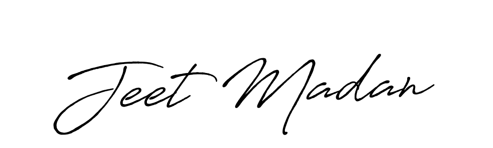 Antro_Vectra_Bolder is a professional signature style that is perfect for those who want to add a touch of class to their signature. It is also a great choice for those who want to make their signature more unique. Get Jeet Madan name to fancy signature for free. Jeet Madan signature style 7 images and pictures png