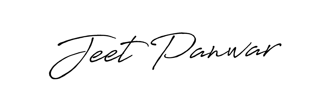 Use a signature maker to create a handwritten signature online. With this signature software, you can design (Antro_Vectra_Bolder) your own signature for name Jeet Panwar. Jeet Panwar signature style 7 images and pictures png