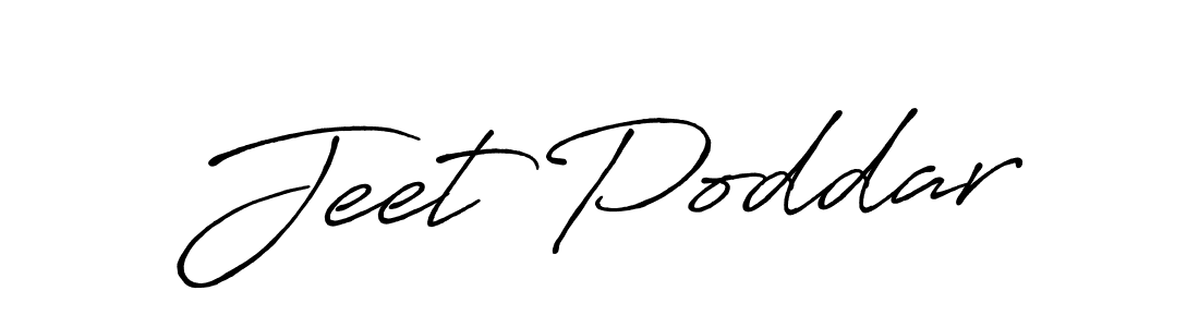 How to make Jeet Poddar signature? Antro_Vectra_Bolder is a professional autograph style. Create handwritten signature for Jeet Poddar name. Jeet Poddar signature style 7 images and pictures png