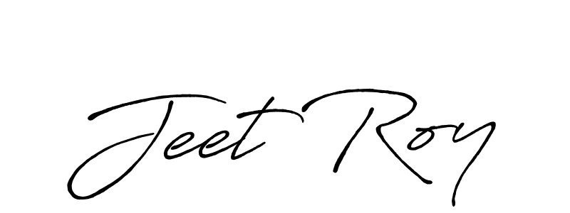 Also You can easily find your signature by using the search form. We will create Jeet Roy name handwritten signature images for you free of cost using Antro_Vectra_Bolder sign style. Jeet Roy signature style 7 images and pictures png