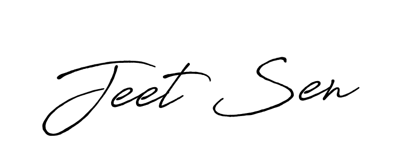 if you are searching for the best signature style for your name Jeet Sen. so please give up your signature search. here we have designed multiple signature styles  using Antro_Vectra_Bolder. Jeet Sen signature style 7 images and pictures png