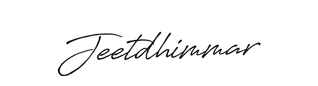 The best way (Antro_Vectra_Bolder) to make a short signature is to pick only two or three words in your name. The name Jeetdhimmar include a total of six letters. For converting this name. Jeetdhimmar signature style 7 images and pictures png