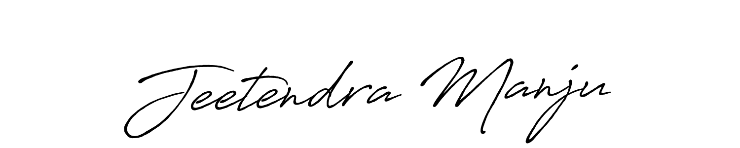 You can use this online signature creator to create a handwritten signature for the name Jeetendra Manju. This is the best online autograph maker. Jeetendra Manju signature style 7 images and pictures png