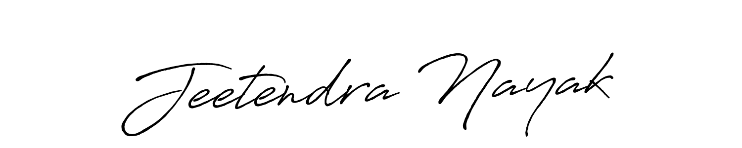 Also we have Jeetendra Nayak name is the best signature style. Create professional handwritten signature collection using Antro_Vectra_Bolder autograph style. Jeetendra Nayak signature style 7 images and pictures png