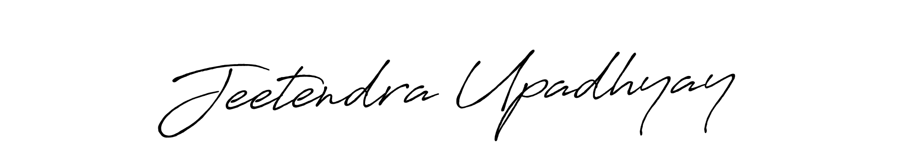 Design your own signature with our free online signature maker. With this signature software, you can create a handwritten (Antro_Vectra_Bolder) signature for name Jeetendra Upadhyay. Jeetendra Upadhyay signature style 7 images and pictures png