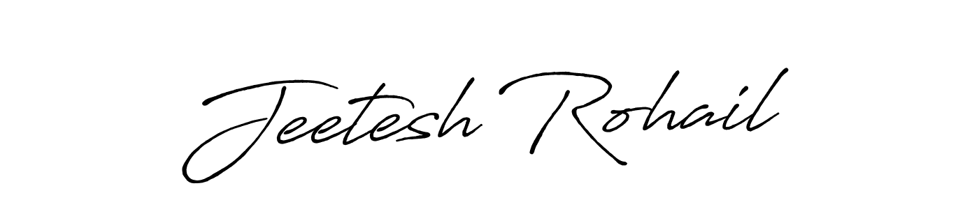 Similarly Antro_Vectra_Bolder is the best handwritten signature design. Signature creator online .You can use it as an online autograph creator for name Jeetesh Rohail. Jeetesh Rohail signature style 7 images and pictures png