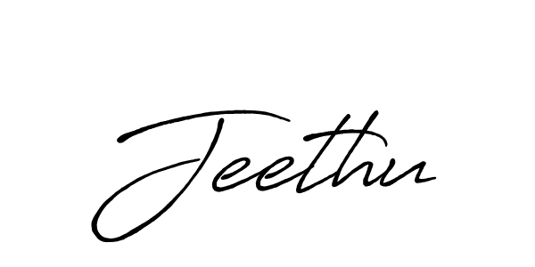 You should practise on your own different ways (Antro_Vectra_Bolder) to write your name (Jeethu) in signature. don't let someone else do it for you. Jeethu signature style 7 images and pictures png