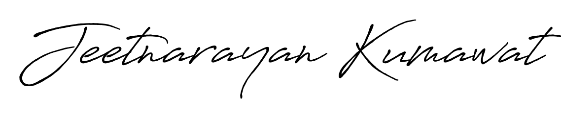 If you are searching for the best signature style for your name Jeetnarayan Kumawat, here we have designed multiple signature styles using Antro_Vectra_Bolder. Jeetnarayan Kumawat signature style 7 images and pictures png