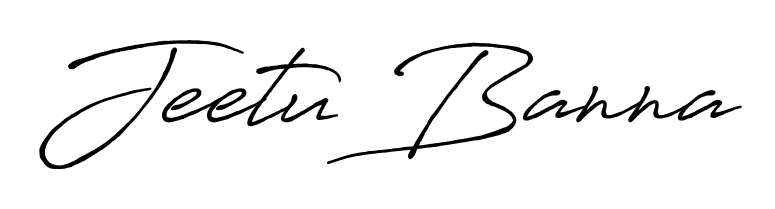 Get an exclusive digital autograph for Jeetu Banna. The Antro_Vectra_Bolder typeface captures the charm of real penmanship on paper. Jeetu Banna signature style 7 images and pictures png