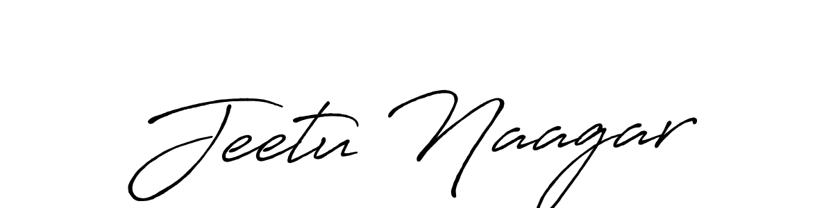 This is the best signature style for the Jeetu Naagar name. Also you like these signature font (Antro_Vectra_Bolder). Mix name signature. Jeetu Naagar signature style 7 images and pictures png