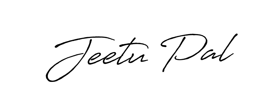 Create a beautiful signature design for name Jeetu Pal. With this signature (Antro_Vectra_Bolder) fonts, you can make a handwritten signature for free. Jeetu Pal signature style 7 images and pictures png